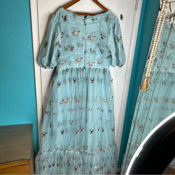 JESSAKAE Garden Fairy Dress pyper America cottagecore romantic embroidered - Picture 10 of 10